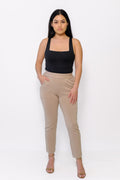 Tapered Trouser - Beige